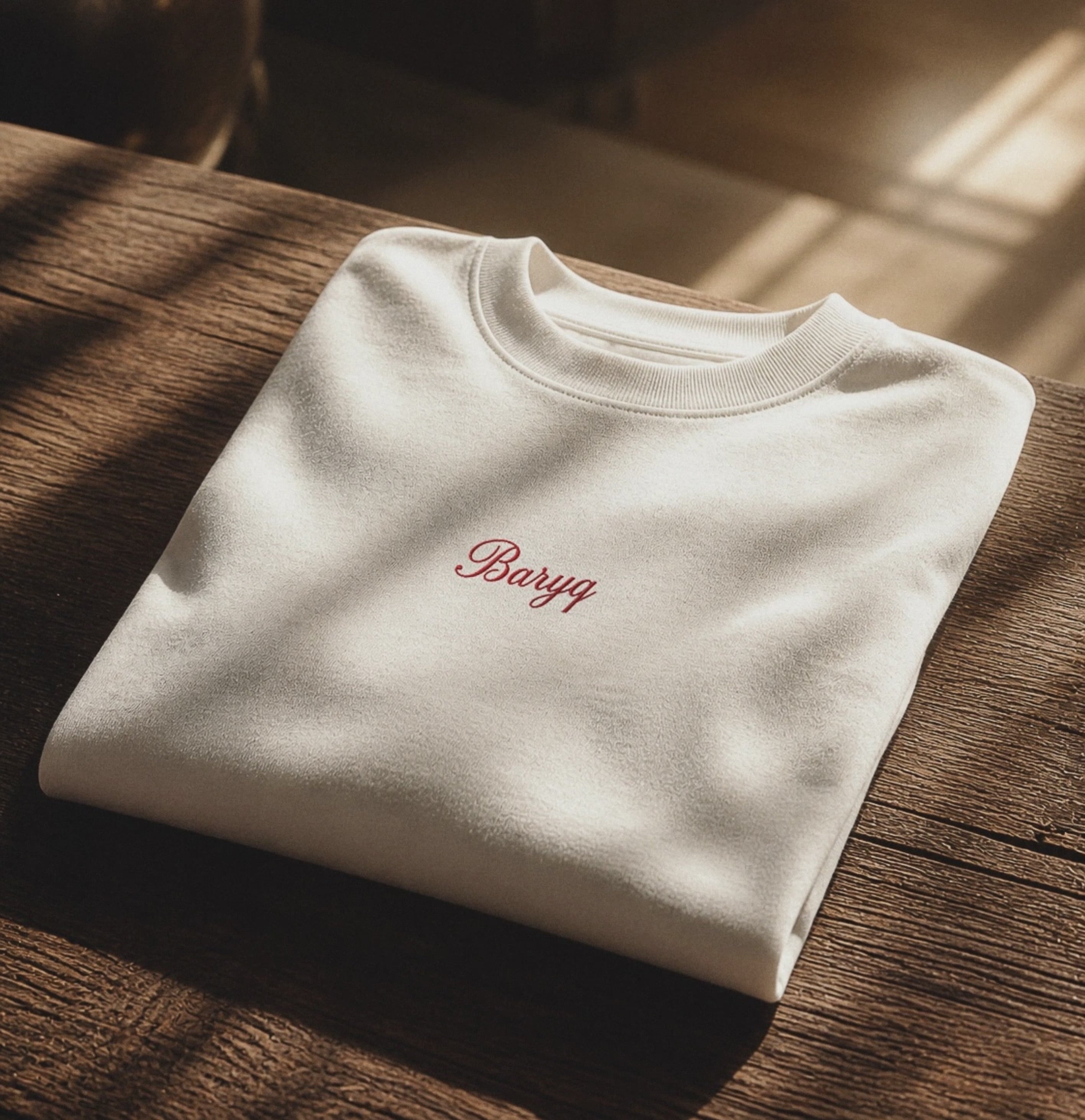 Baryq Cursive™ Embroidered Unisex TSHIRT
